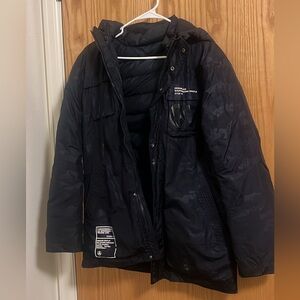 Men's Black Puffer Jacket